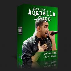 国外干声说唱/Rap Acapella Loop Pack 25 (127-138bpm)