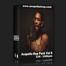 国外干声说唱/Acapella Rap Pack Vol 6 (125-130bpm)